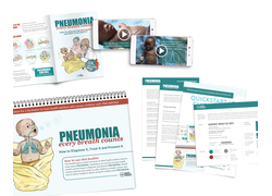 Pneumonia Education - African French - Health Worker Kit