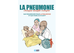 Pneumonia Education - African French - Health Worker Flier